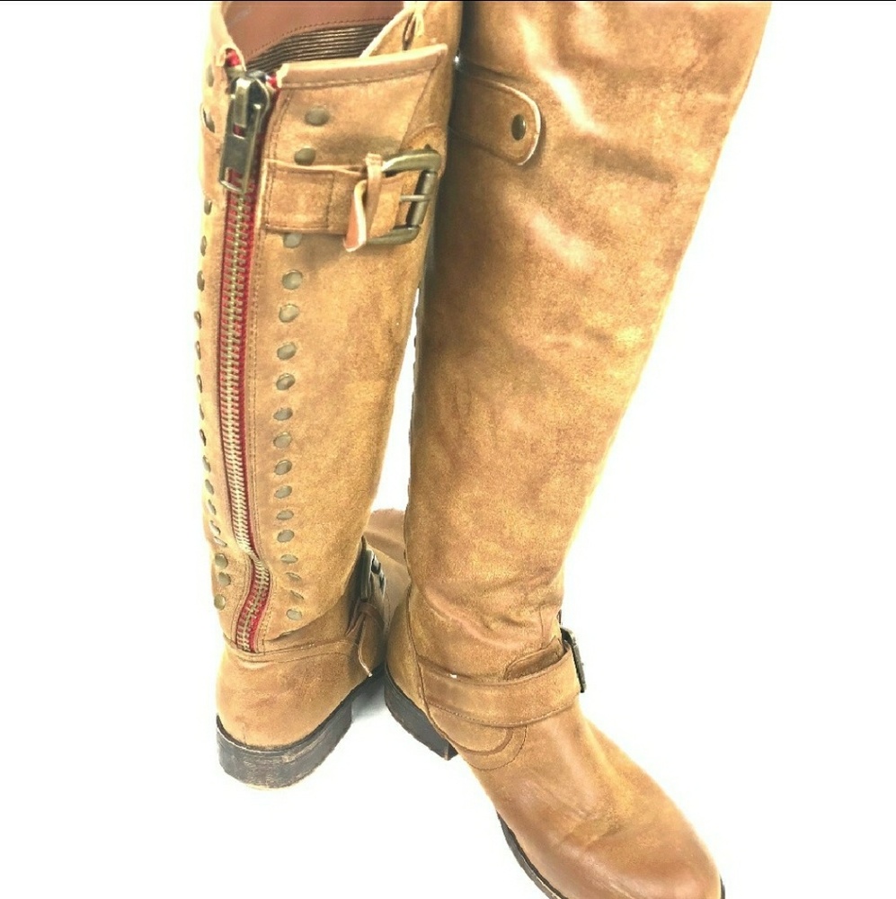 Madden Girl Camel Boots